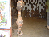 Baga Tribe Snake Statue / Phto Willem Tijssen