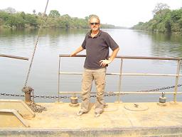Willem at Ferry Bissau