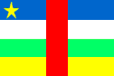 Flag Central African Republic