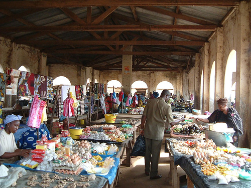 Niger Market (March Niger) Conakry Guinea
