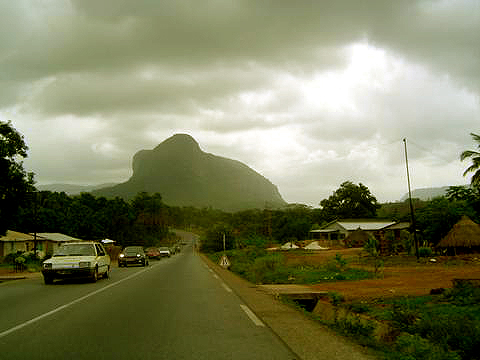 Berg in Guinee - Guinea mountain