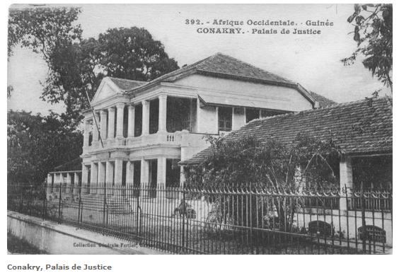 COURT OF JUSTICE Conakry 1900