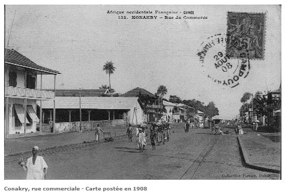 Avenue de Commerce Conakry 1908