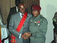 President Dadis & Abdoulaye Wade Senegal
