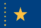 Flag DRC Democratic Republic Congo
