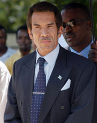 president Ian Khama Seretse Khama
