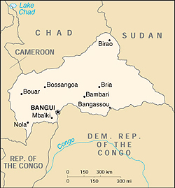 Map Chad