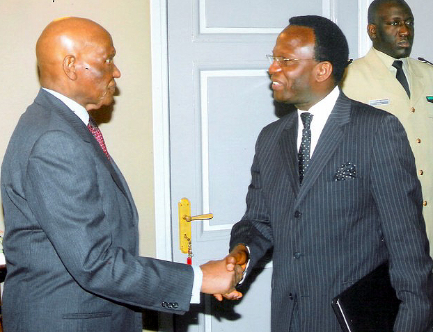 Minister Alexandre Loua & President Wade Senegal