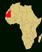 Map Mauritania
