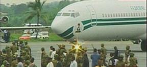 President Charles Taylor's departure - Liberia 2003