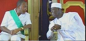 Charles Taylor &  Blah - Liberia 2003