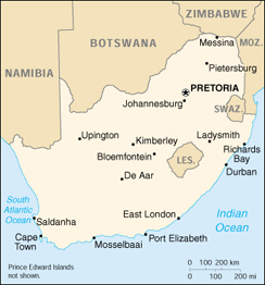 Map 
South Africa